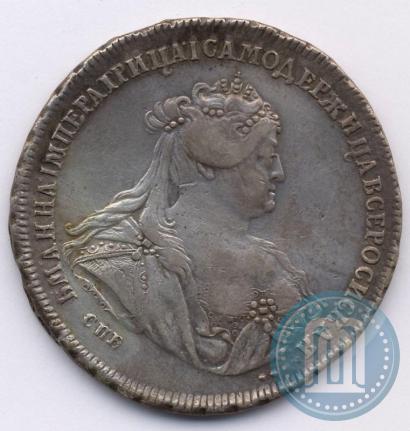 Picture 1 rouble 1740 year СПБ "Petersburg type"
