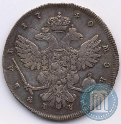 Picture 1 rouble 1740 year СПБ "Petersburg type"