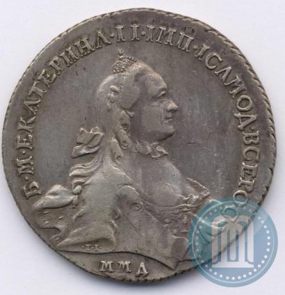 Picture 1 rouble 1762 year ММД-ДМ 