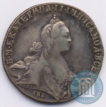 Фото 1 рубль 1772 года СПБ-АШ 