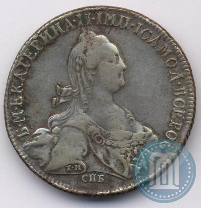Фото 1 рубль 1774 года СПБ-ФЛ 