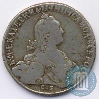 Фото 1 рубль 1774 года СПБ-ФЛ 