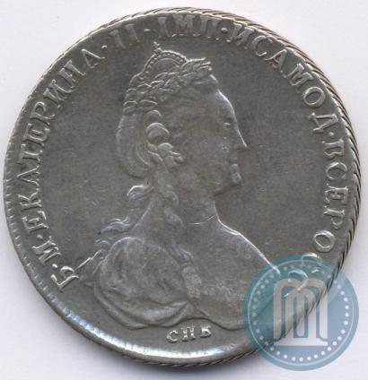 Picture 1 rouble 1780 year СПБ-ИЗ 