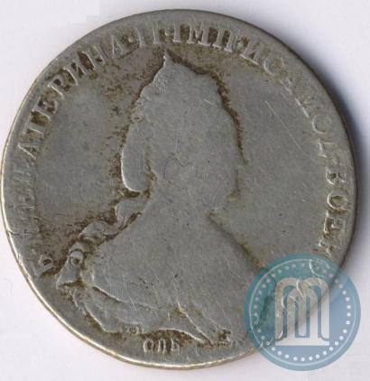 Picture 1 rouble 1786 year СПБ-ЯА 