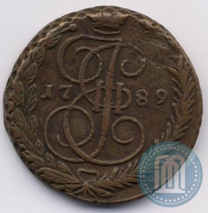 Picture 5 kopecks 1789 year ММ 