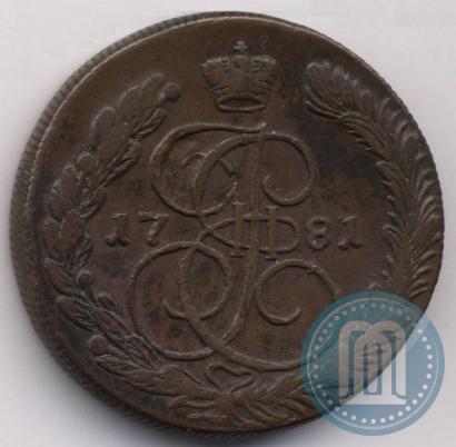 Picture 5 kopecks 1781 year КМ 