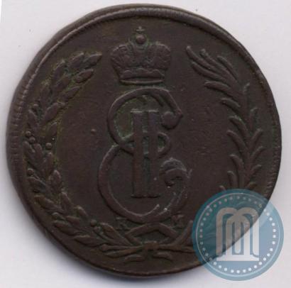 Фото 5 копеек 1773 года КМ 