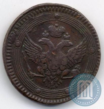 Picture 5 kopecks 1803 year ЕМ 