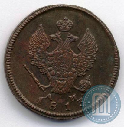 Фото 2 копейки 1813 года КМ-АМ 