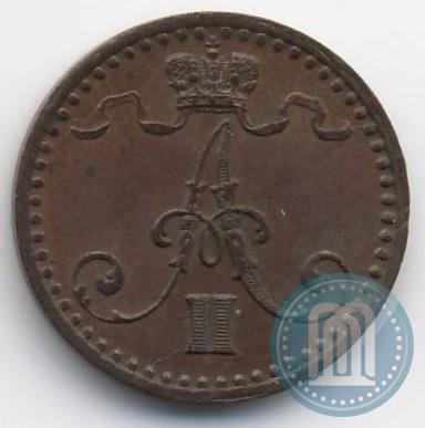 Picture 1 penni 1870 year  