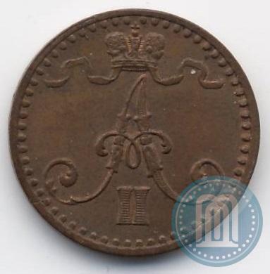 Фото 1 пенни 1871 года  