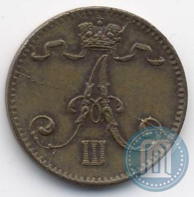 Picture 1 penni 1884 year  