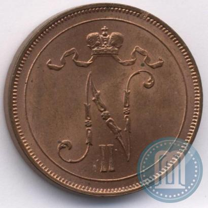 Фото 10 пенни 1911 года  