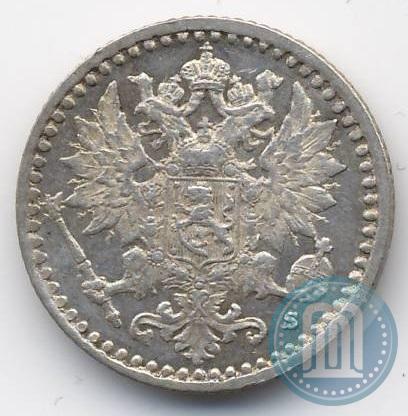 Фото 25 пенни 1866 года S 