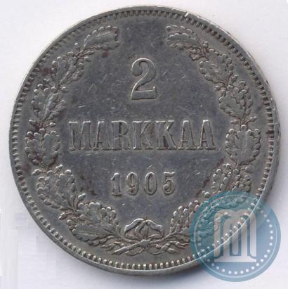 Picture 2 markkaa 1905 year L 