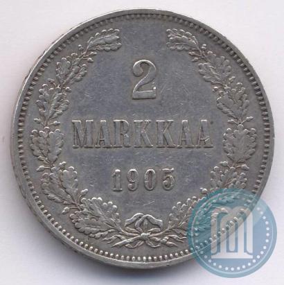 Picture 2 markkaa 1905 year L 