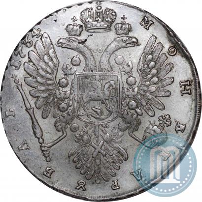 Фото 1 рубль 1734 года  "Тип 1734 года"