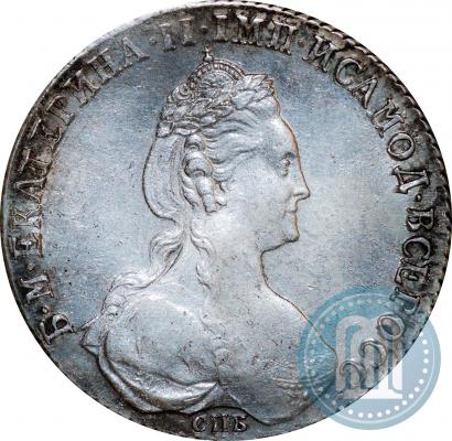 Picture 1 rouble 1780 year СПБ-ИЗ 