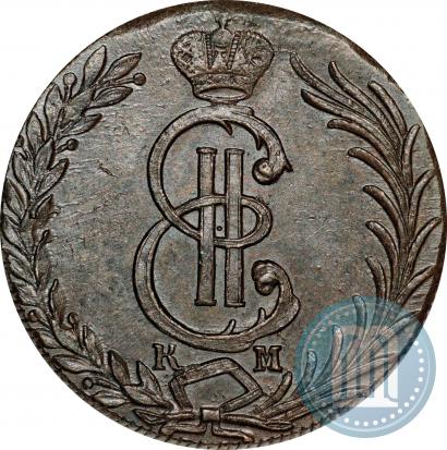 Фото 10 копеек 1780 года КМ 