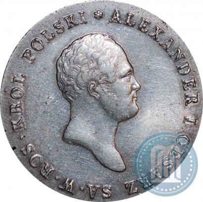Picture 5 złotych 1817 year IB 