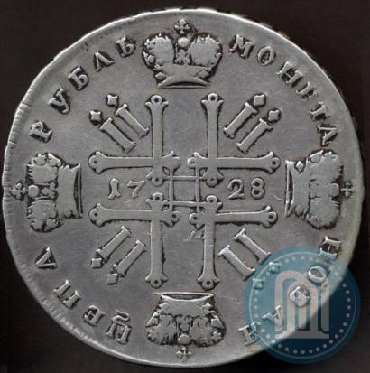 Фото 1 рубль 1728 года  "Тип 1728"