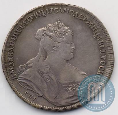 Picture 1 rouble 1739 year СПБ "Petersburg type"