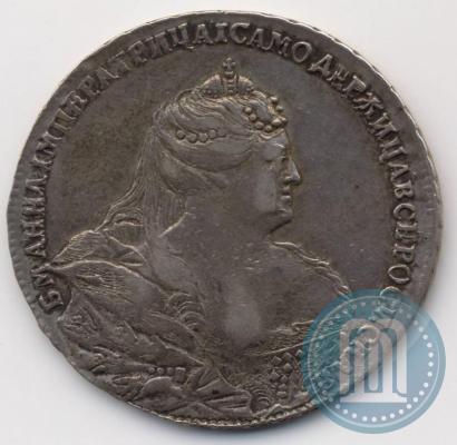 Picture 1 rouble 1740 year  "Moscow type"