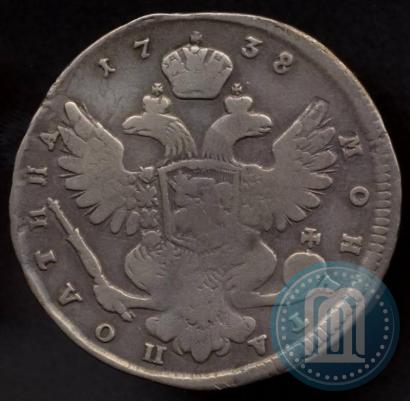 Picture Poltina 1738 year  "Moscow type"