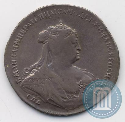 Picture Poltina 1739 year СПБ "Petersburg type"