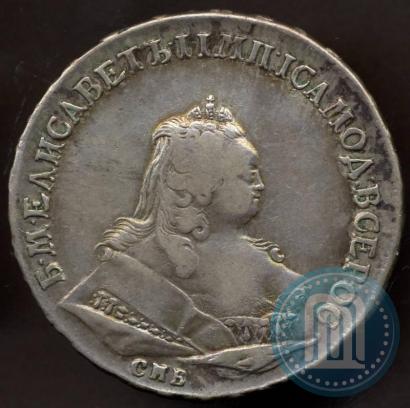 Picture 1 rouble 1744 year СПБ 