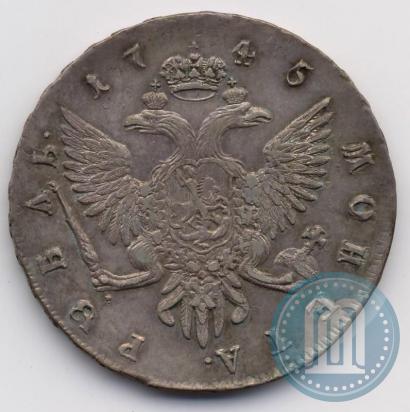 Picture 1 rouble 1745 year СПБ 