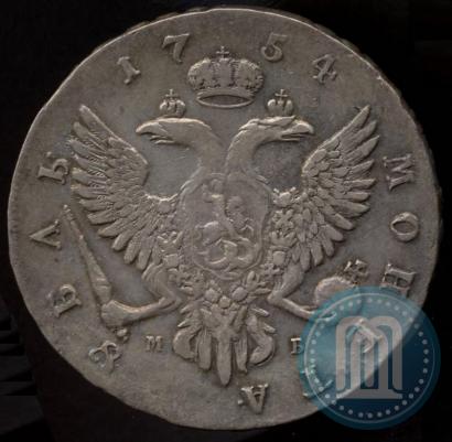 Picture 1 rouble 1754 year ММД-МБ 