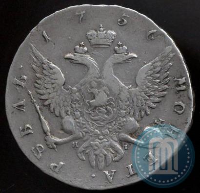 Picture 1 rouble 1756 year СПБ-ЯI 