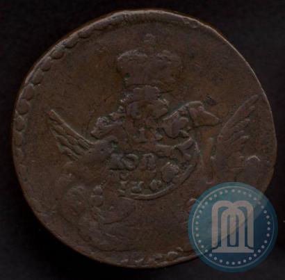 Picture 1 kopeck 1756 year СПБ 