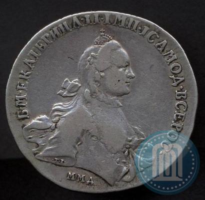 Picture 1 rouble 1764 year ММД-EI 
