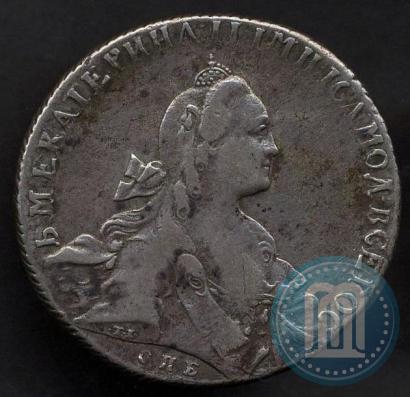 Picture 1 rouble 1766 year СПБ-АШ 