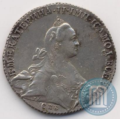 Picture 1 rouble 1771 year СПБ-АШ 