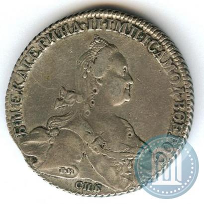 Фото 1 рубль 1776 года СПБ-ЯЧ 