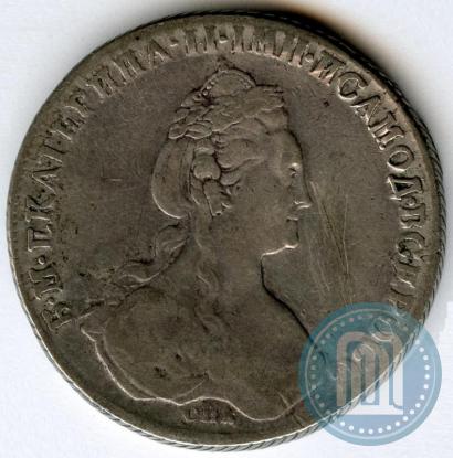 Picture 1 rouble 1781 year СПБ-ИЗ 