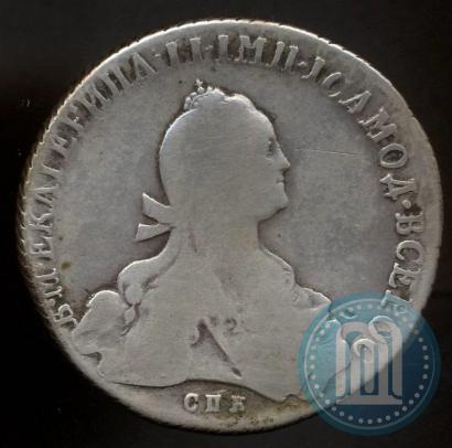 Фото Полтина 1775 года СПБ-ФЛ 