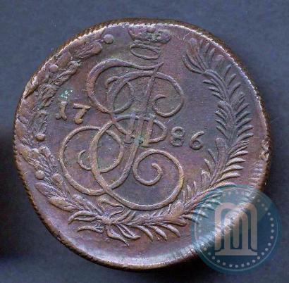 Picture 5 kopecks 1786 year КМ 