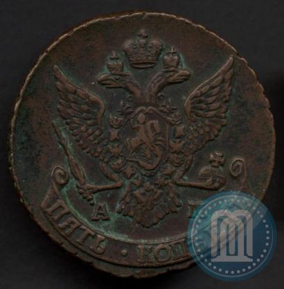 Picture 5 kopecks 1790 year АМ 