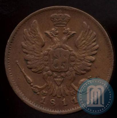Picture 1 kopeck 1811 year СПБ-МК 
