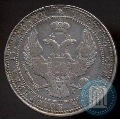 Picture 3/4 roubles - 5 złotych 1837 year НГ 