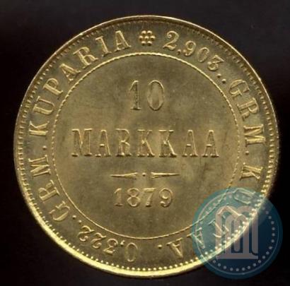 Picture 10 markkaa 1879 year S 