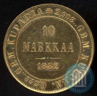 Фото 10 марок 1882 года S 