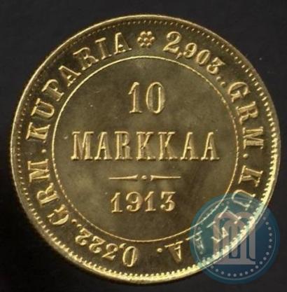 Фото 10 марок 1913 года S 