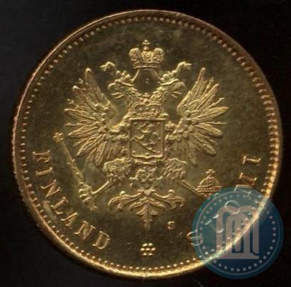 Picture 20 markkaa 1879 year S 