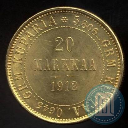 Picture 20 markkaa 1912 year S 