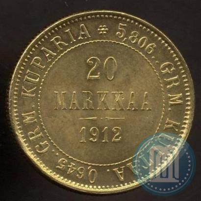 Picture 20 markkaa 1912 year S 